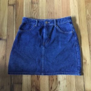Forever 21 Blue Jean Skirt